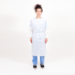 White Visitor Gown 30gr - MD Class I - Not sterile